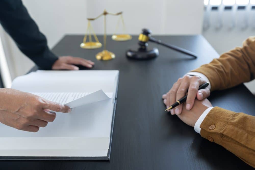 A lawyer in Chattanooga is helping a man understand his personal injury claim policy.